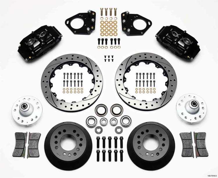 Ford Superlite 6 Big Brake Kit OE spindle: Disc/Drum