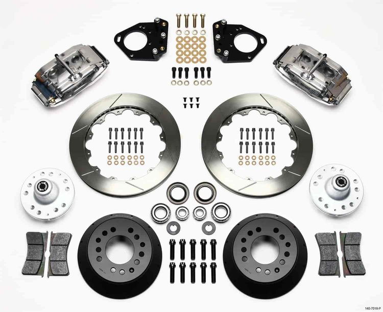 SL6 BB Front Kit Polished 71-80 Pinto Mustang II