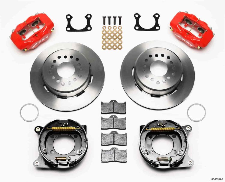 Forged Dynalite Rear Parking Brake Kit Big Ford
