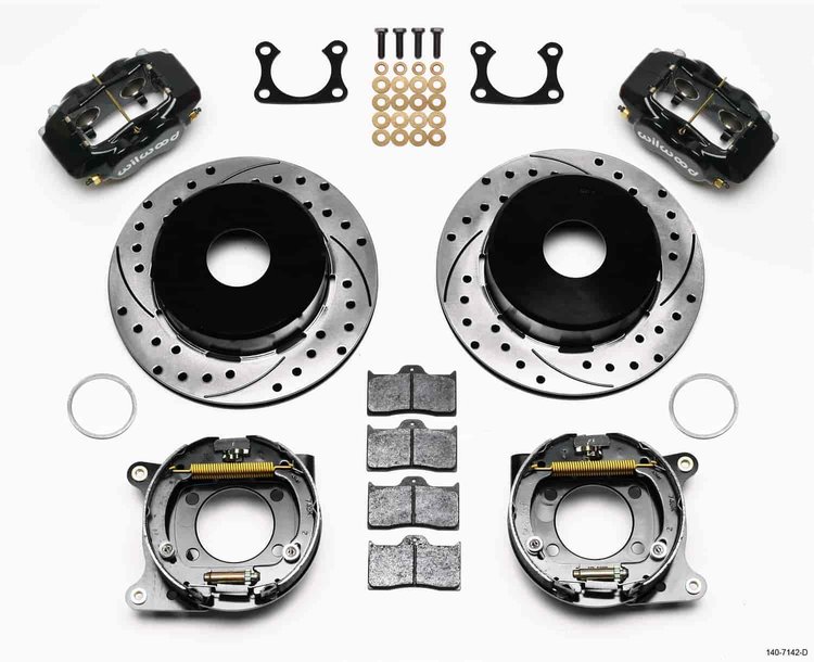 Forged Dynalite Rear Parking Brake Kit Big Ford