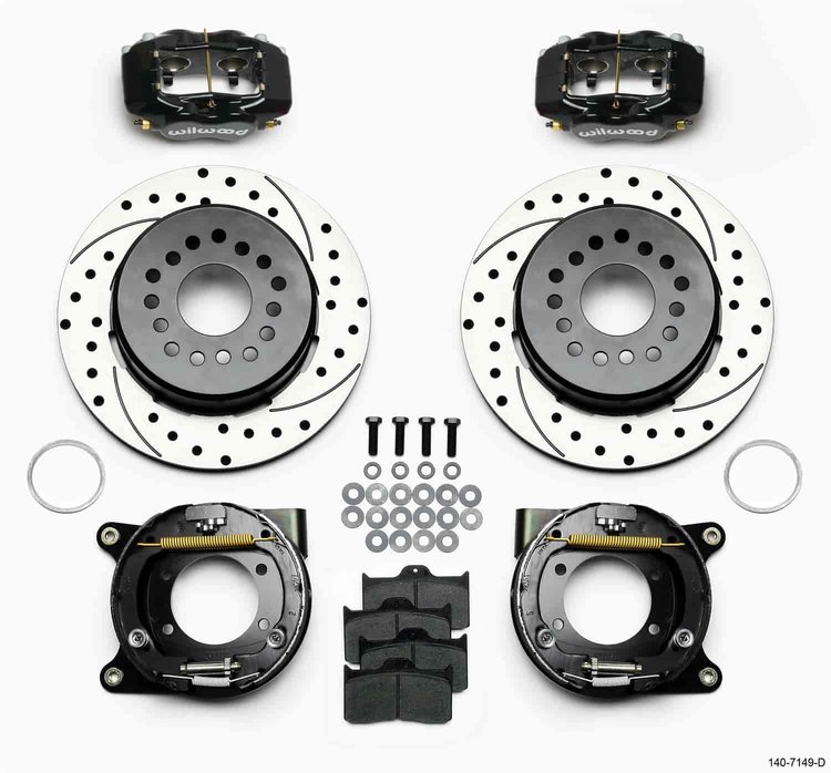 Forged Dynalite Rear Parking Brake Kit 12 Bolt