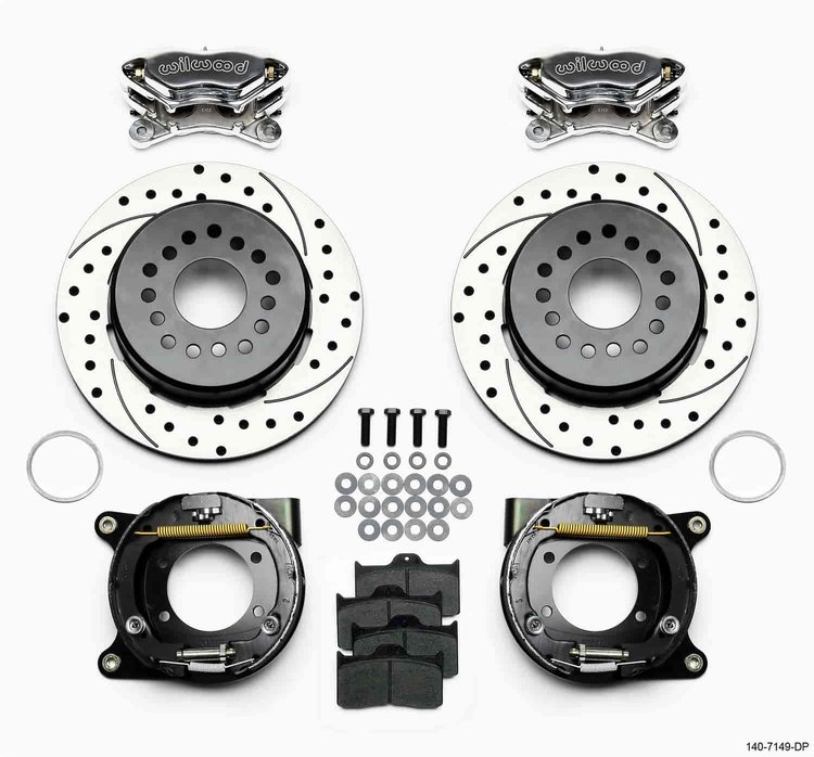 Forged Dynalite Rear Parking Brake Kit 12 Bolt