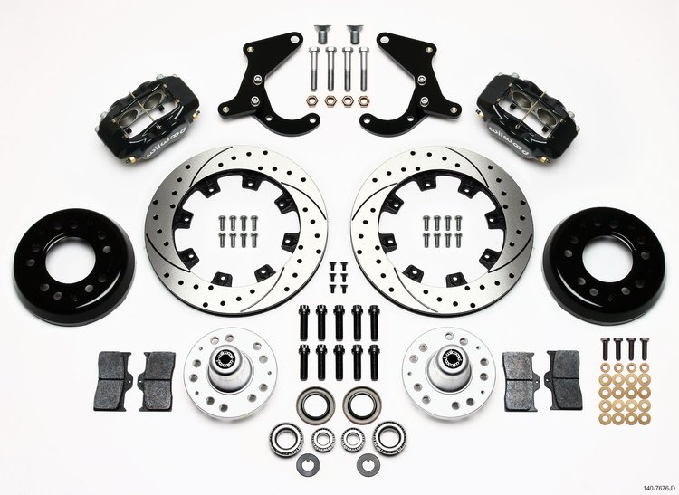 Forged Dynalite Front Brake Kit 1955-1957 GM