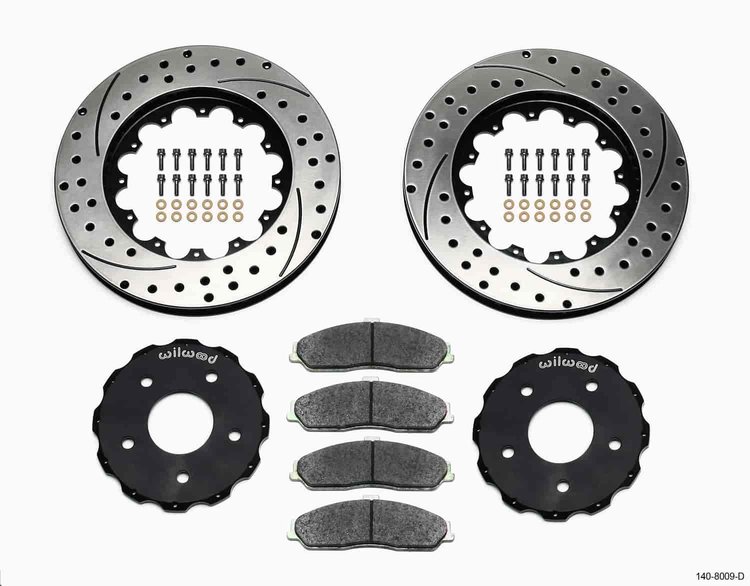 Front Brake Rotor Upgrade Kit 1997-2004 Chevrolet Corvette