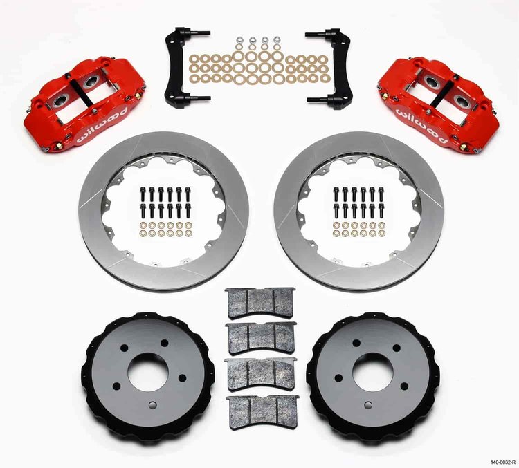Forged Narrow Superlite 4R Big Brake Rear Brake Kit For OE Parking Brake