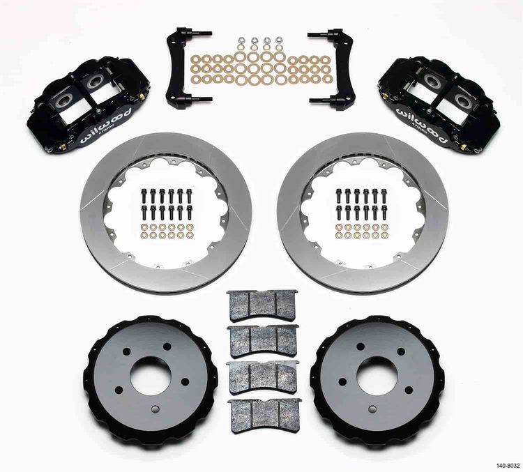 Forged Narrow Superlite 4R Big Brake Rear Brake Kit For OE Parking Brake