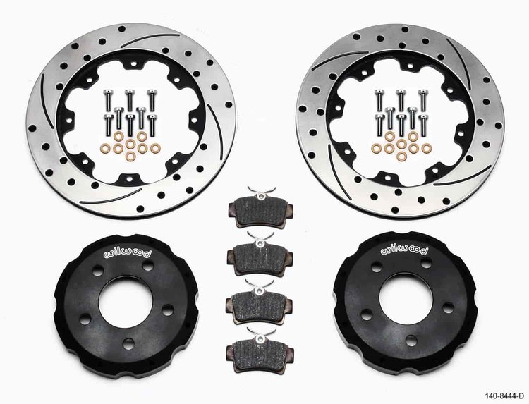 Rear Brake Rotor Upgrade Kit 1994-2004 Ford Mustang