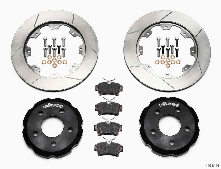Rear Brake Rotor Upgrade Kit 1994-2004 Ford Mustang