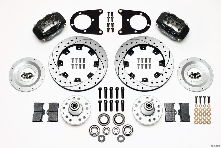 Forged Dynalite Front Brake Kit 1937-1948 Ford