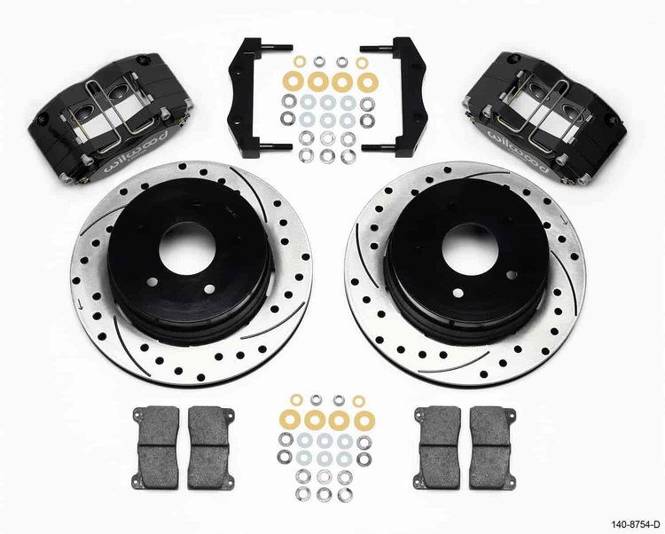 Dynapro Radial Rear Brake Kit For OE Parking Brake 2004-2006 Pontiac GTO