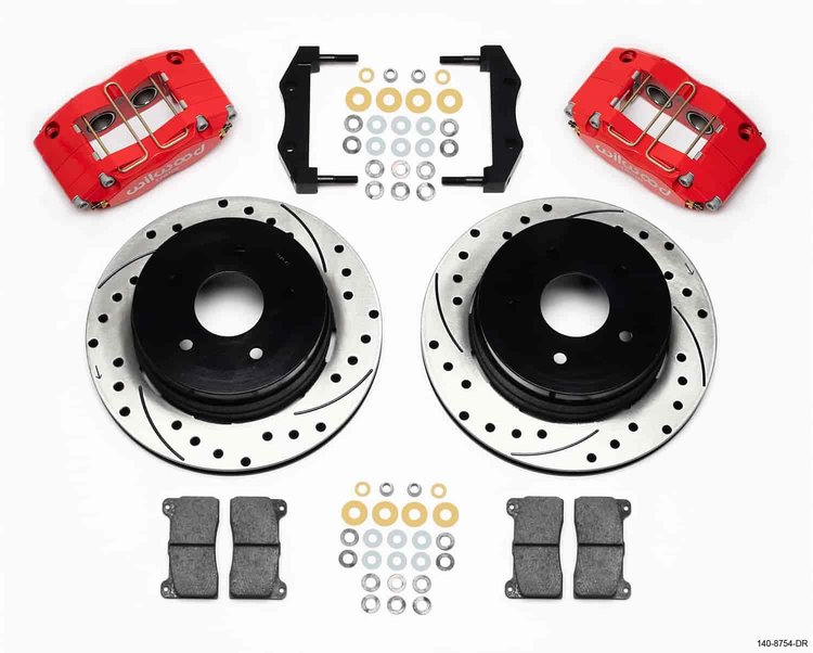 Dynapro Radial Rear Brake Kit For OE Parking Brake 2004-2006 Pontiac GTO