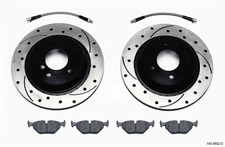 Rear Brake Rotor Upgrade Kit 1995-2000 BMW E36/M3