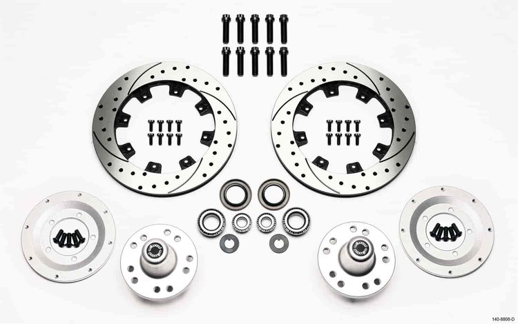 Hub and Rotor Kit 1934-1948 Early Ford Drum Spindle