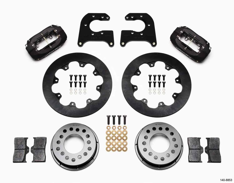 Forged Dynalite Rear Drag Brake Kit Rear End: Mopar 8-3/4" & 9-3/4" / Dana 60