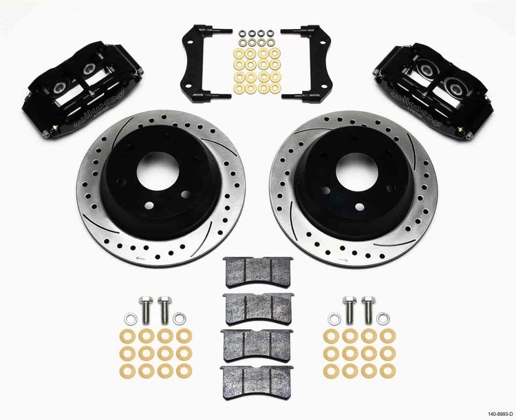 BB Rear-SUV4R 12.75-in-Drilled 1999-UP GM Truck SUV 15001 Pistn. Fac. Clpr
