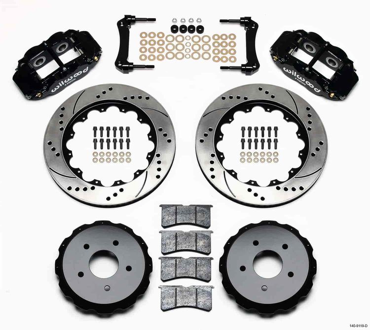 Forged Narrow Superlite 4R Big Brake Rear Brake Kit For OE Parking Brake