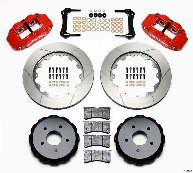 Forged Narrow Superlite 4R Big Brake Rear Brake Kit For OE Parking Brake