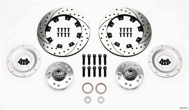 Hub and Rotor Kit 1979-2002 GM Spindle