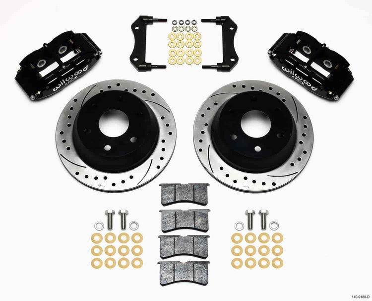 BB Rear-SUV4R 12.75-in-Drilled 1999-UP GM Trk SUV 1500 2 Pistn Fac. Clpr