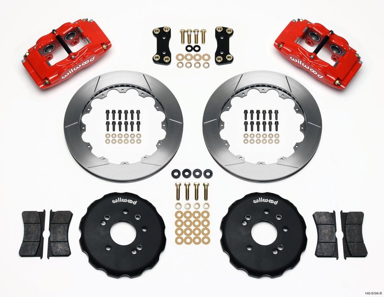 Forged Superlite 4 Big Brake Front Brake Kit 1989-1998 Nissan 240sx