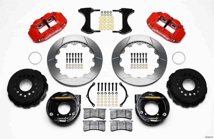 Forged Narrow Superlite 4R Big Brake Rear Parking Brake Kit