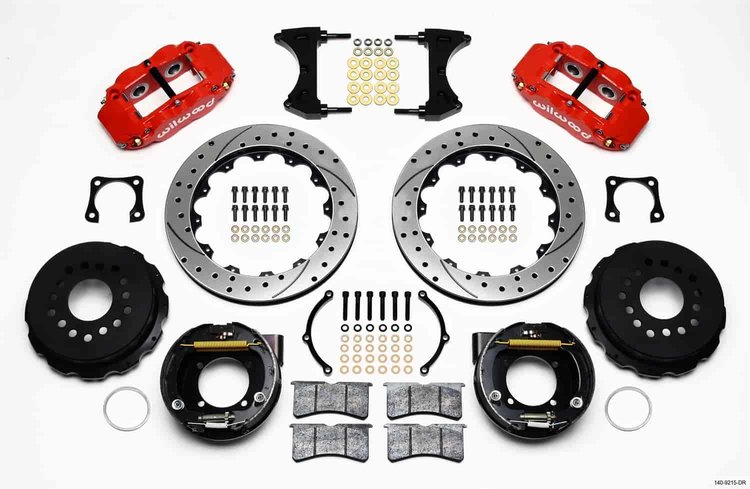 Forged Narrow Superlite 4R Big Brake Rear Parking Brake Kit