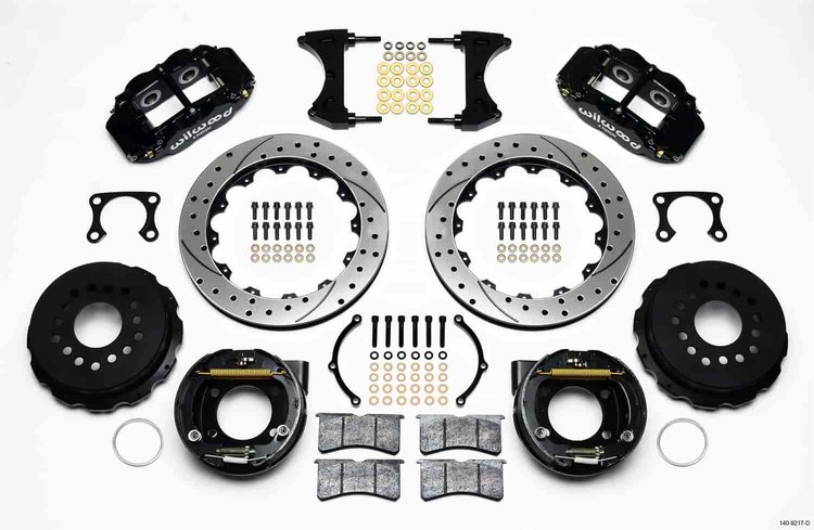 Forged Narrow Superlite 4R Big Brake Rear Parking Brake Kit
