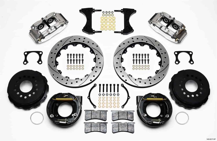 Forged Narrow Superlite 4R Big Brake Rear Parking Brake Kit