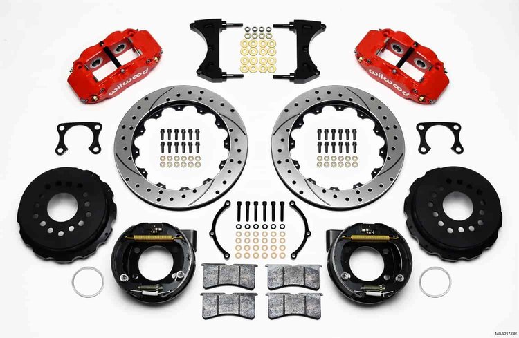 Forged Narrow Superlite 4R Big Brake Rear Parking Brake Kit
