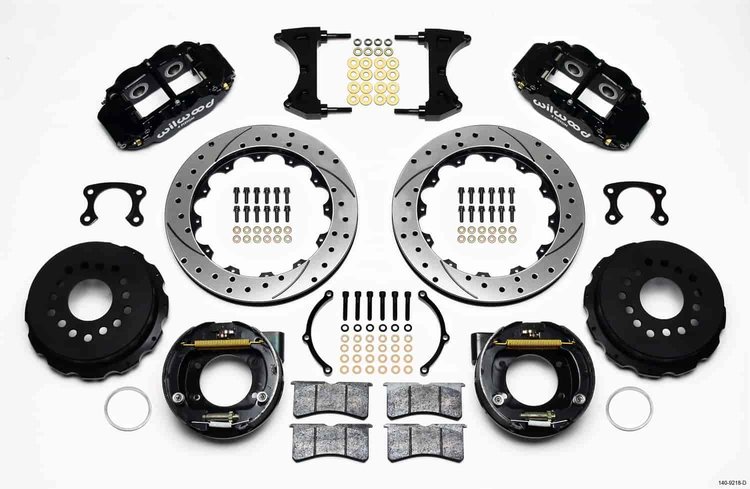 Forged Narrow Superlite 4R Big Brake Rear Parking Brake Kit