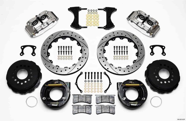 Forged Narrow Superlite 4R Big Brake Rear Parking Brake Kit