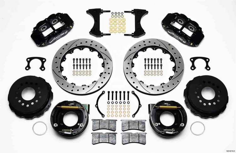 Forged Narrow Superlite 4R Big Brake Rear Parking Brake Kit