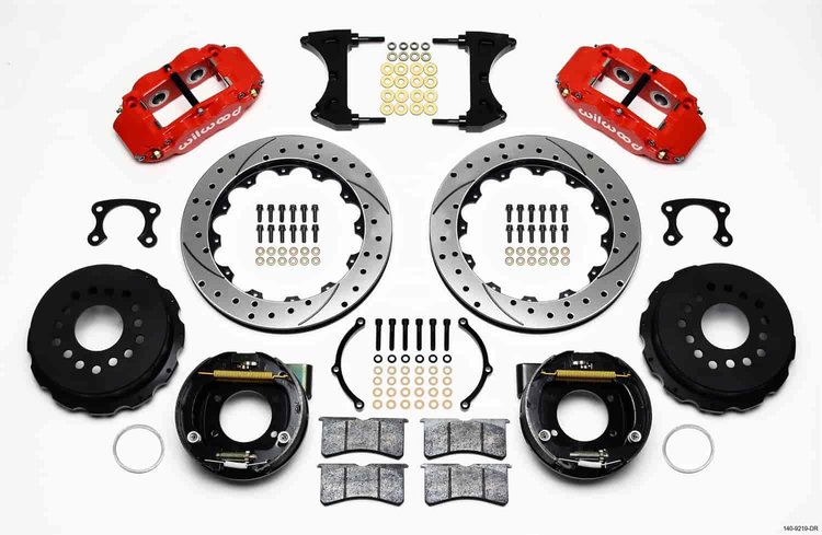 Forged Narrow Superlite 4R Big Brake Rear Parking Brake Kit
