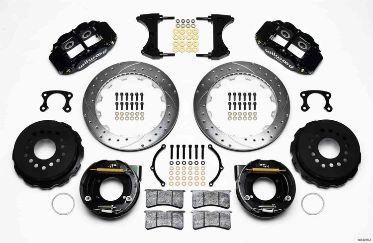 Forged Narrow Superlite 4R Big Brake Rear Parking Brake Kit