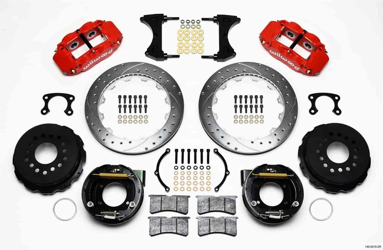 Forged Narrow Superlite 4R Big Brake Rear Parking Brake Kit
