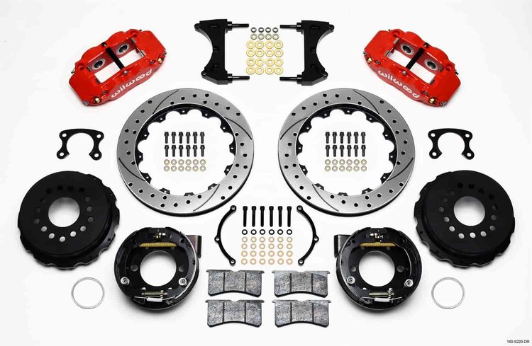 Forged Narrow Superlite 4R Big Brake Rear Parking Brake Kit