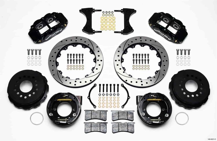Forged Narrow Superlite 4R Big Brake Rear Parking Brake Kit