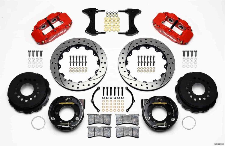 Forged Narrow Superlite 4R Big Brake Rear Parking Brake Kit
