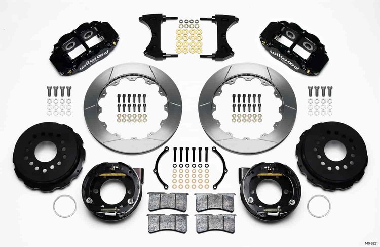 Forged Narrow Superlite 4R Big Brake Rear Parking Brake Kit