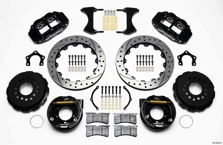 Forged Narrow Superlite 4R Big Brake Rear Parking Brake Kit