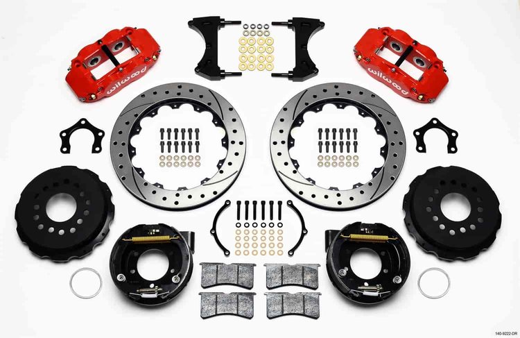 Forged Narrow Superlite 4R Big Brake Rear Parking Brake Kit