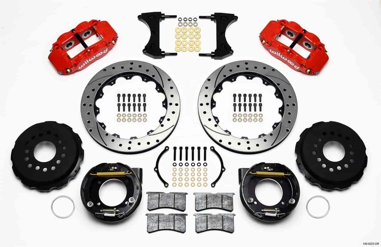 Forged Narrow Superlite 4R Big Brake Rear Parking Brake Kit