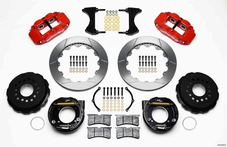 Forged Narrow Superlite 4R Big Brake Rear Parking Brake Kit
