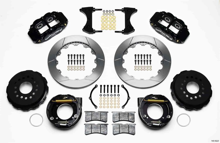 Forged Narrow Superlite 4R Big Brake Rear Parking Brake Kit
