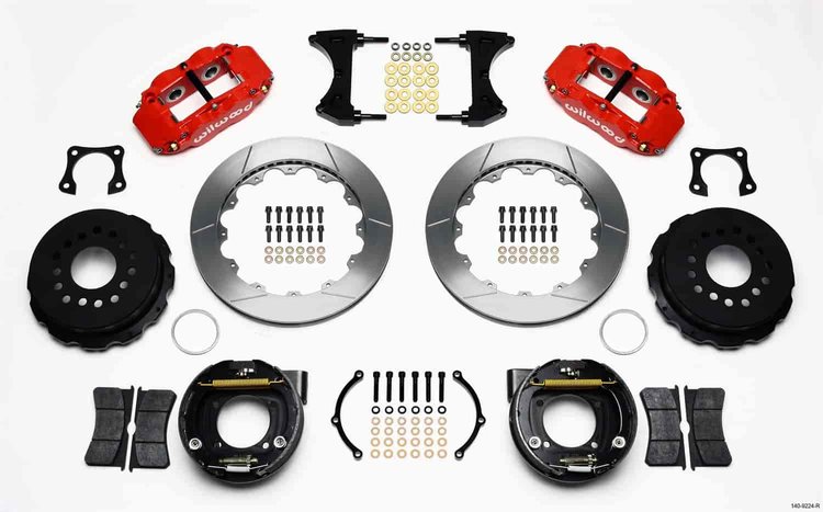 Forged Narrow Superlite 4R Big Brake Rear Parking Brake Kit