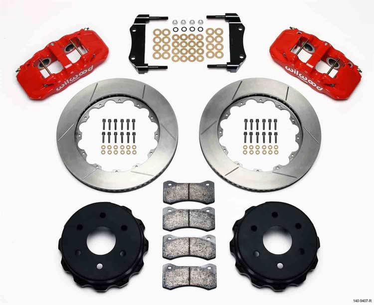 AERO4 Big Brake Rear Brake Kit for OE Parking Brake 1999-2016 GM Trucks