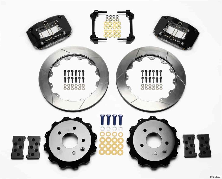 Dynapro Radial Rear Brake Kit For OE Parking Brake 2003-2013 Nissan/Infiniti Vehicles