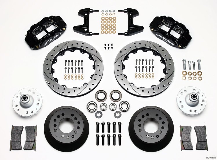 Forged Narrow Superlite 6R Big Brake Kit 1974-1980 Ford/Mercury Vehicles