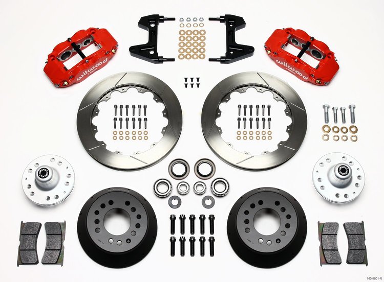 Forged Narrow Superlite 6R Big Brake Kit 1974-1980 Ford/Mercury Vehicles