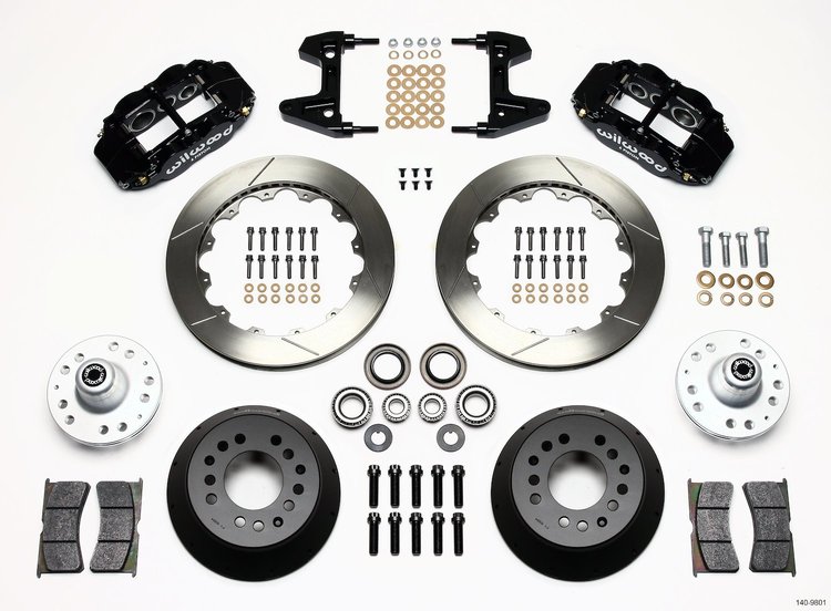 Forged Narrow Superlite 6R Big Brake Kit 1974-1980 Ford/Mercury Vehicles